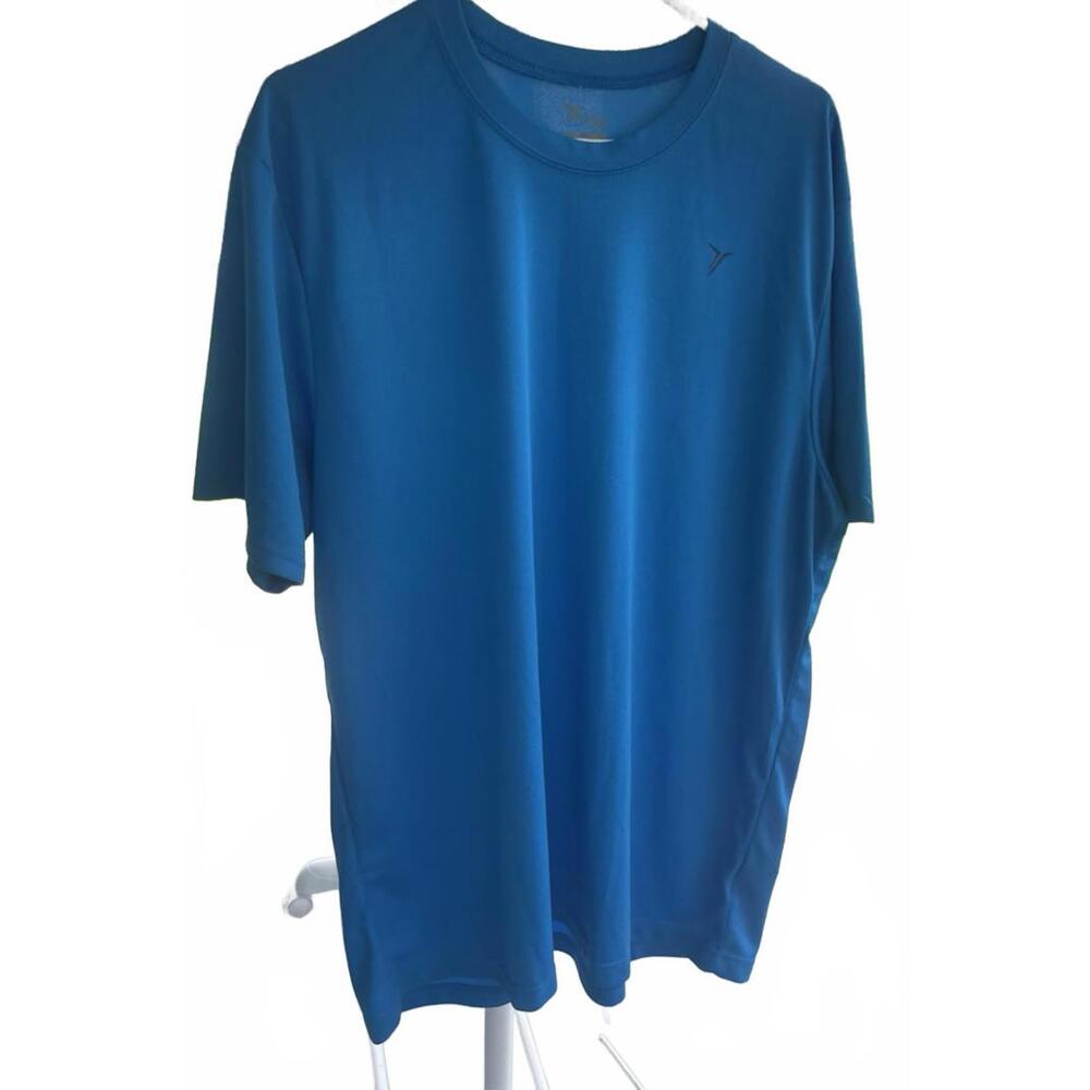 Old‎ Navy men's Polo T-Shirt Sz XXL Blue  crew neck short sleeve pull on cotton